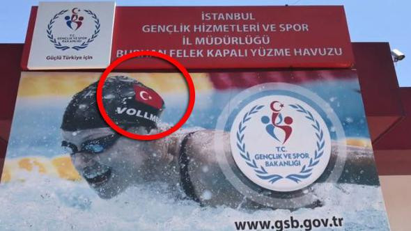 Bakanlık dünya rekortmeni yüzücüyü Türk yaptı !