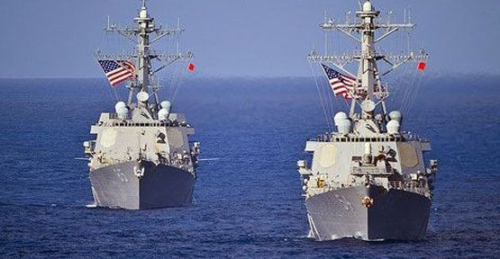 ABD savaş gemisi Çin denizinde