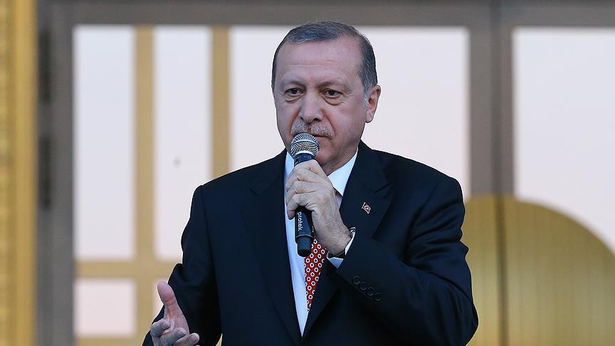 Erdoğan: ''Türkiye ayağa kalktı bunu böyle bilesiniz''