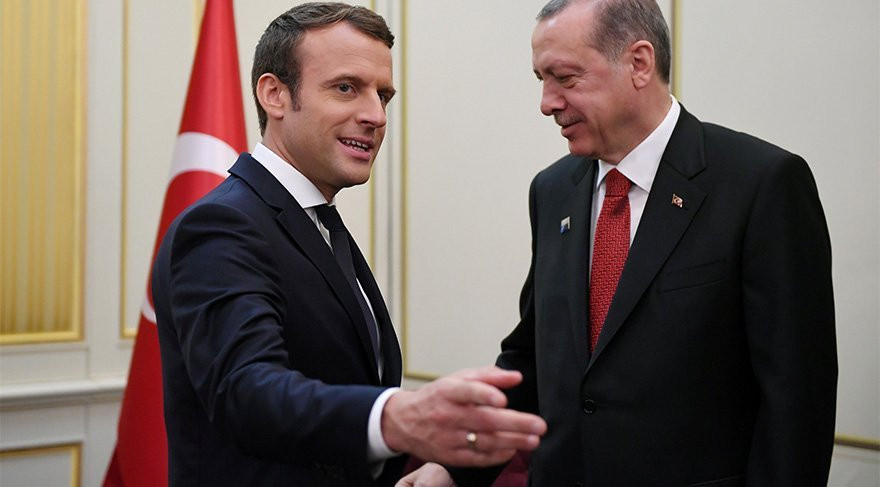 Fransa Cumhurbaşkanı'ndan küstah Erdoğan açıklaması