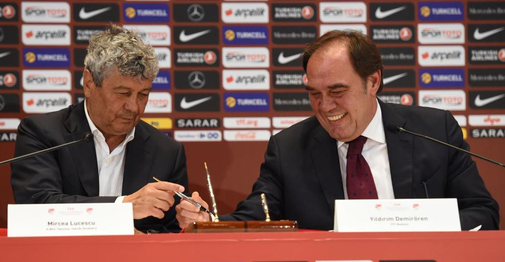 Yıldırım Demirören'i kızdıran 'Lucescu' sorusu