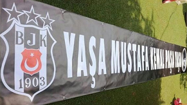 'Yaşa Mustafa Kemal Paşa' pankartı neden maça alınmadı ?