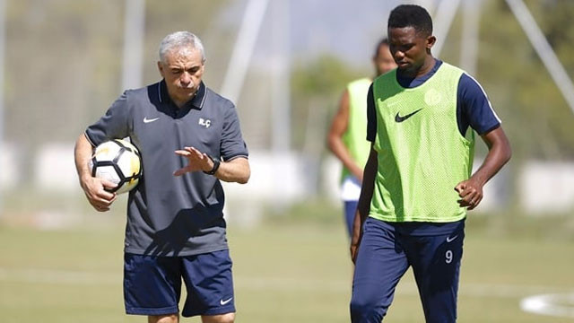 Çalımbay'dan Eto'o'ya teşekkür