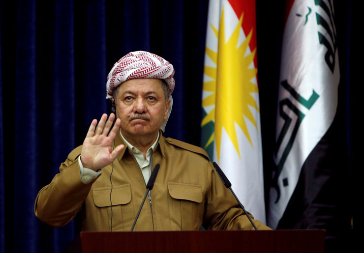 Barzani'nin bağımsızlık referandumu resmen başladı