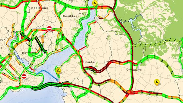 Dikkat 7 Kasım'a kadar böyle olacak; İstanbul'da trafik durdu !  - Resim : 1