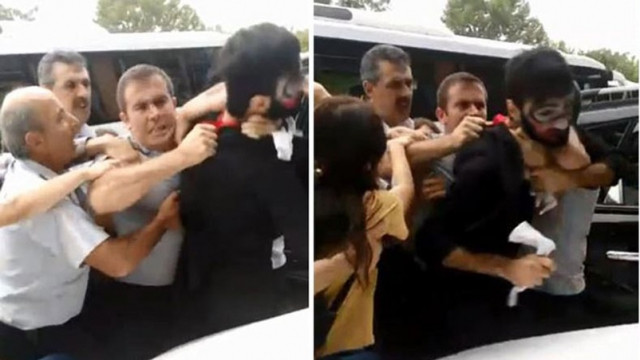 KTÜ'de üniversitelilere 'Hoşgeldin' dayağı