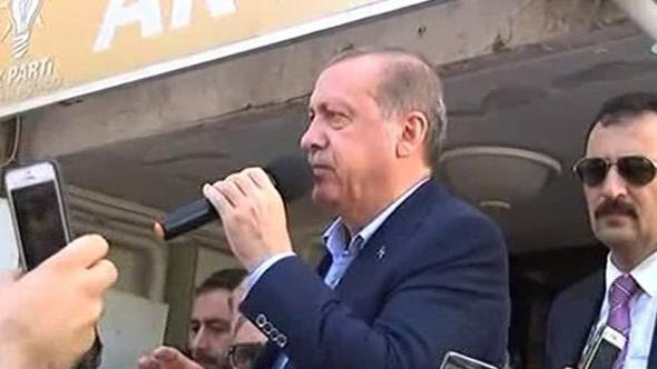 Erdoğan: ''Hiçbir beşeri gücün önünde eğilmedik''