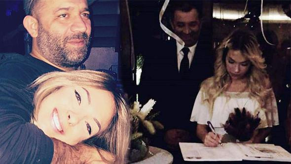 Ünlü oyuncu yeni yıla evli girdi !