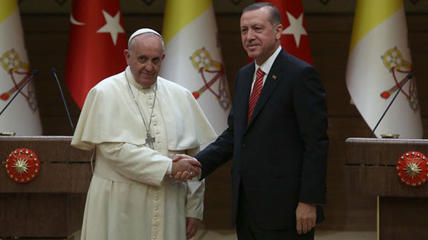 59 yıl sonra bir ilk ! Erdoğan Vatikan'a gidiyor