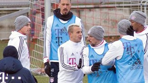 Bayern Münih'te James Rodriguez ile Rudy birbirine girdi