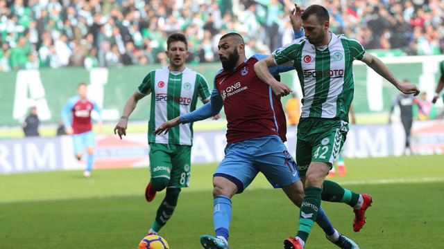 Konyaspor - Trabzonspor: 2-2