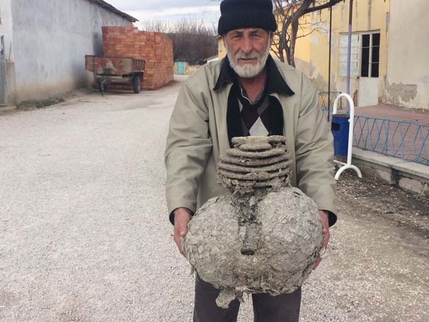 Eskişehir'de evinin çatısında buldu
