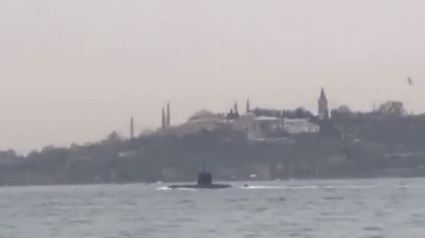 Topkapı Sarayı açıklarında ortaya çıktı