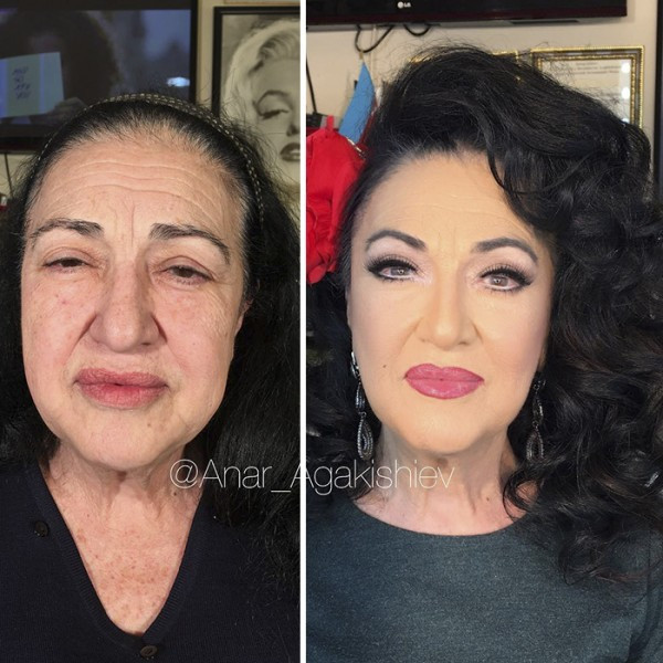 Makyajla bambaşka biri oldular !