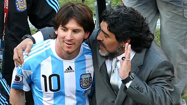 Maradona’dan Messi için olay sözler !