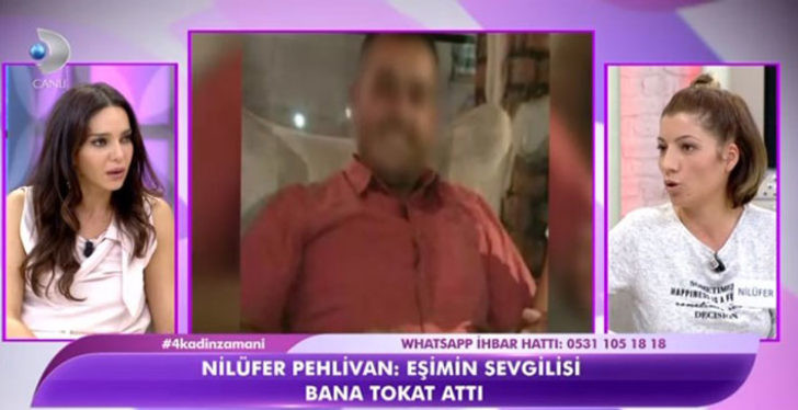 Canlı yayında skandal: Kocasını yatakta bastı kuma oldu