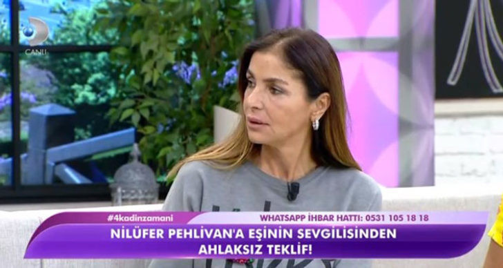 Canlı yayında skandal: Kocasını yatakta bastı kuma oldu
