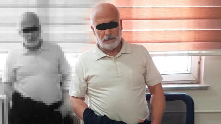 Kadın kılığına girerek saklanıyordu... Yakalandı !