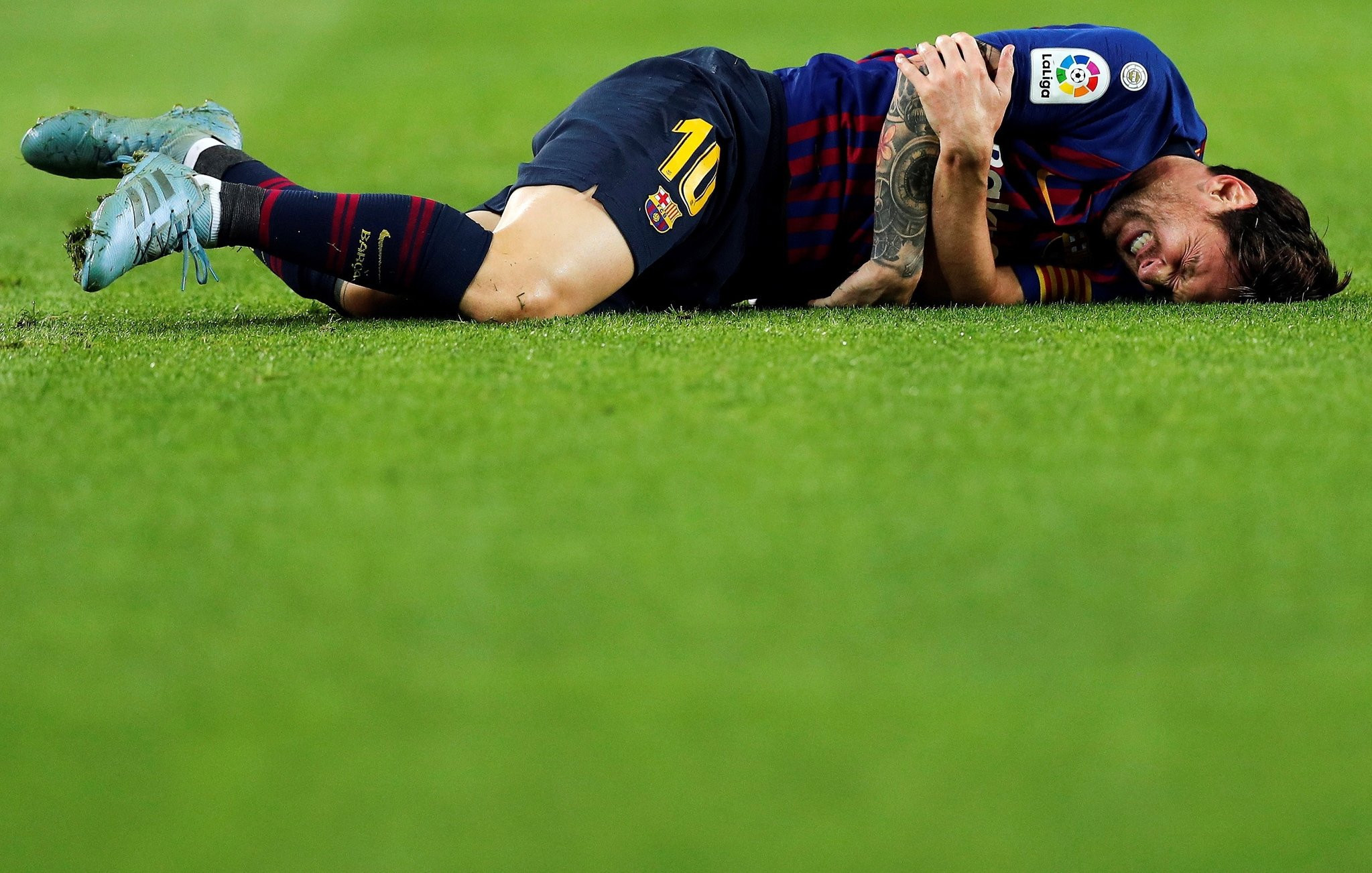 Lionel Messi'yi hiç böyle görmediniz ! - Resim: 3