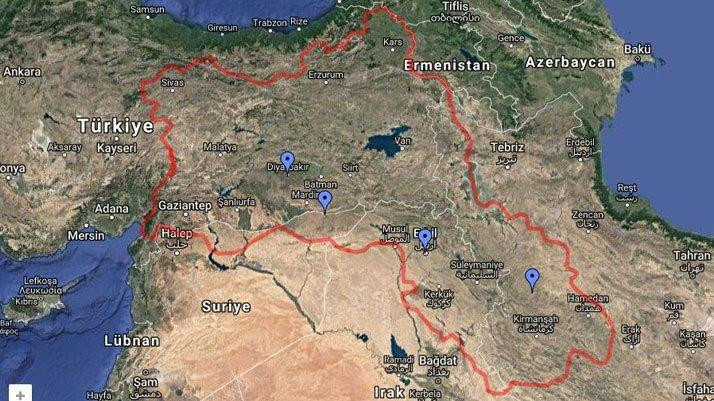 Google'da ''Kürdistan'' skandalı