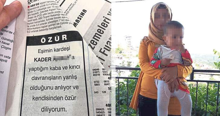 Gazetede şoke eden ilan: ''Affet beni baldız !''