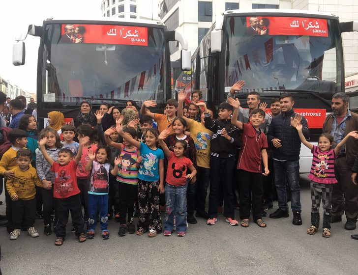 Suriyeliler evine dönüyor !