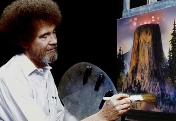 Bob Ross'un mesleği duyanları şaşırtıyor