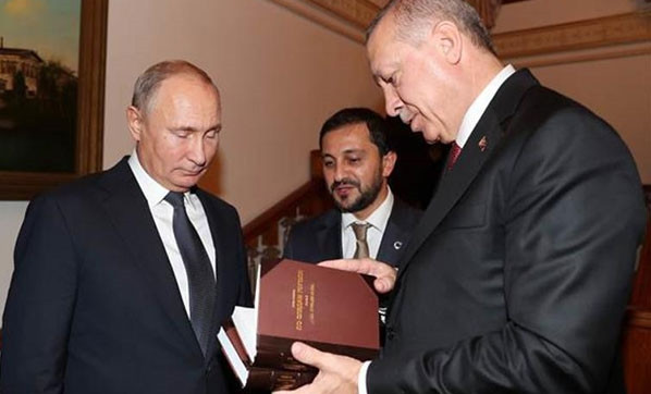Erdoğan'dan Putin'e sürpriz hediye