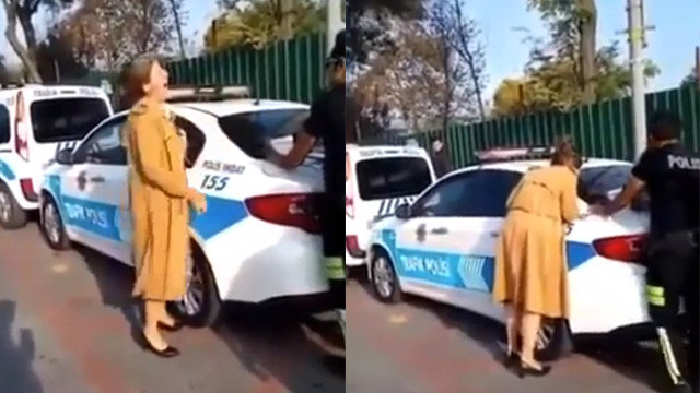 Ceza kesilince çığlık atan öğretmenden haber var