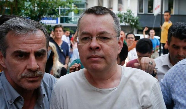 ABD'li rahip Brunson davasında sürpriz