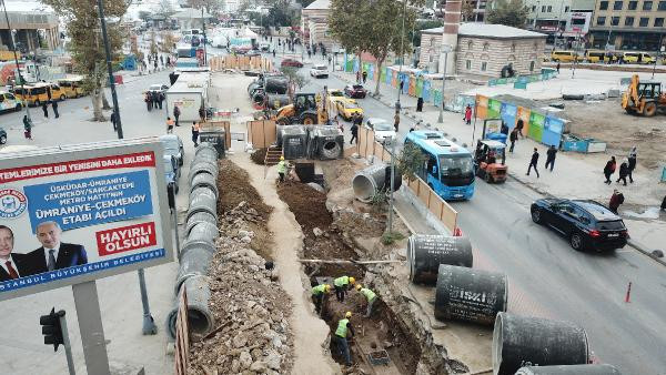 İstanbul'da asfaltın altından tarih fışkırdı