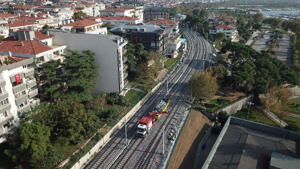 Halkalı-Gebze Banliyo Hattı'nda geri sayım