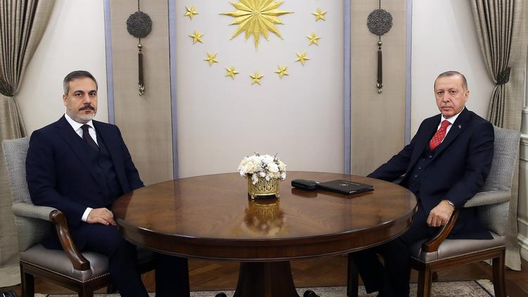 Cumhurbaşkanı Erdoğan MİT Başkanı'nı kabul etti