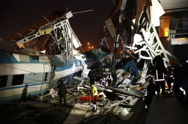 Ankara'da Yüksek Hızlı Tren faciası: 9 ölü, 86 yaralı