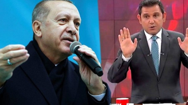 Erdoğan, Fatih Portakal'ı yerden yere vurdu