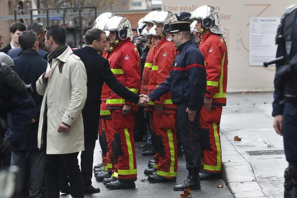 Sarı Yelek protestolarının ardından Paris'e geldi - Resim: 2