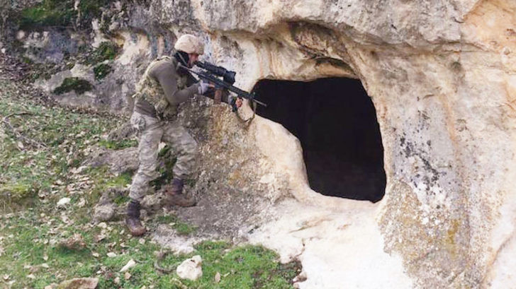 PKK'nın Tunceli'deki 1 kilometrelik tüneline operasyon