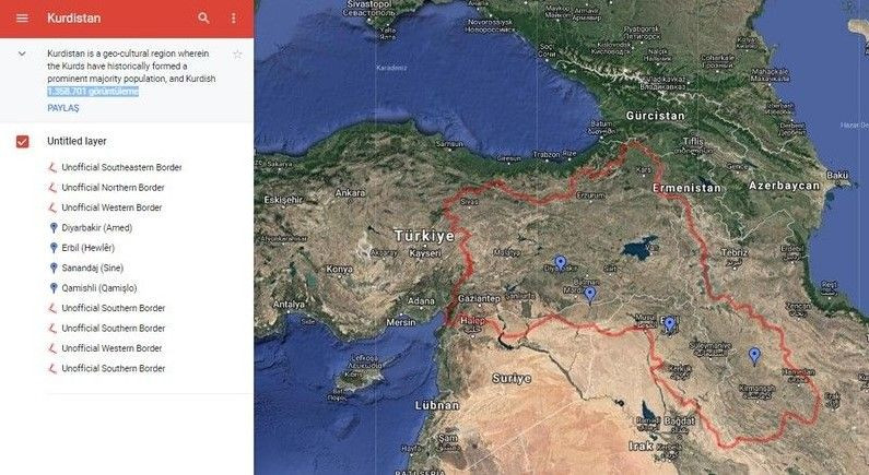 Google'dan Kürdistan rezaleti için geri adım