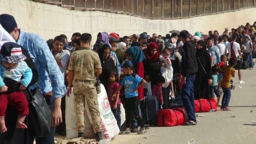 Suriyelilerin bayramı bitti; Türkiye'ye geri döndüler