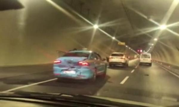 Avrasya Tüneli'nde kaza ! Trafik bir anda durdu