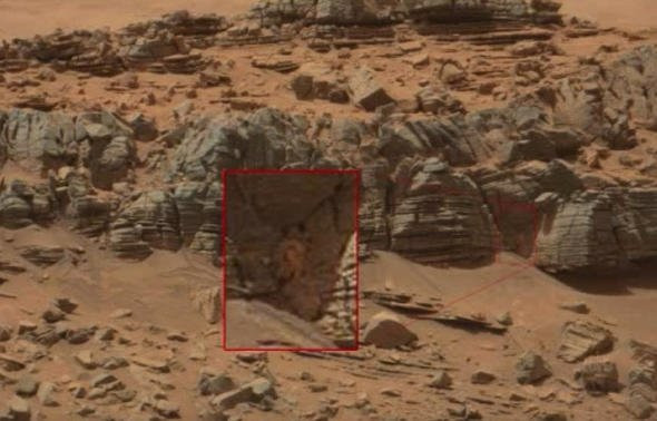 Mars'taki bu görüntünün gizemi çözülemiyor