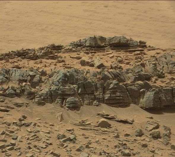 Mars'taki bu görüntünün gizemi çözülemiyor