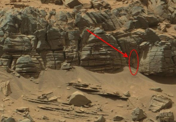 Mars'taki bu görüntünün gizemi çözülemiyor