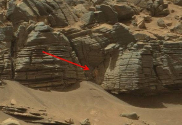 Mars'taki bu görüntünün gizemi çözülemiyor