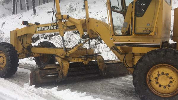 Ege Bölgesi'ne yılın ilk karı düştü