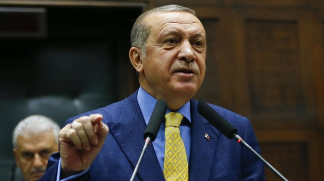 Cumhurbaşkanı Erdoğan: ''Az önce helikopter düşürüldü'' 