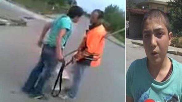 ''Oğlum bak git'' videosundaki çocuk ortaya çıktı