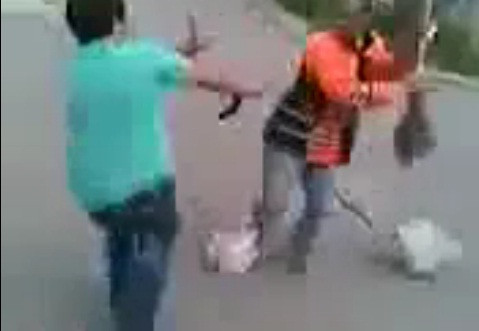 ''Oğlum bak git'' videosundaki çocuk ortaya çıktı