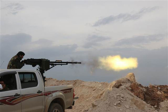 Afrin'de çatışma anları ! Sıcak görüntüler...