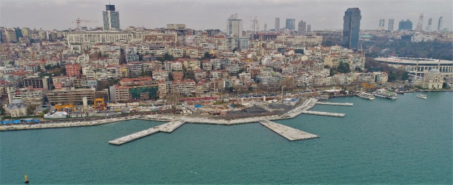 ''Martı Projesi'' havadan görüntülendi